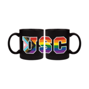 USC Trojans Pride Cafe Black Mug